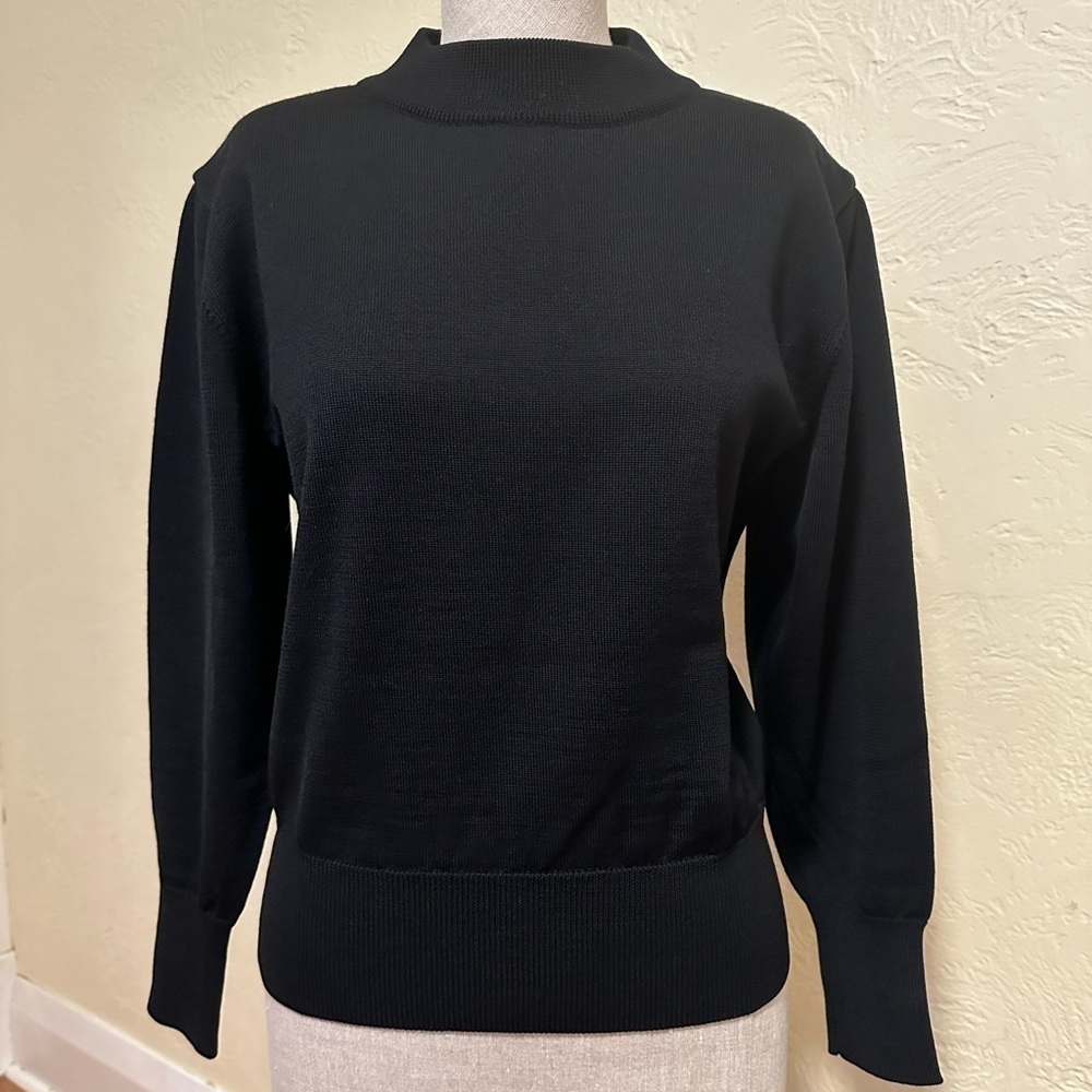 YSL sweater in black